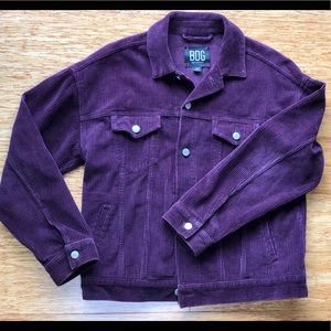 UO corduroy jacket BDG purple vintage
